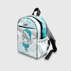 Детский рюкзак Зимний Тигр в шарфе, цвет: 3D-принт — фото 2
