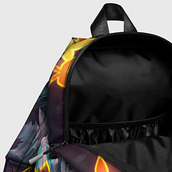 Детский рюкзак Ху ТАО с цветами genshin импакт, цвет: 3D-принт — фото 2