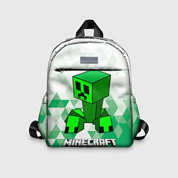 Детский рюкзак Minecraft Creeper ползучий камикадзе, цвет: 3D-принт