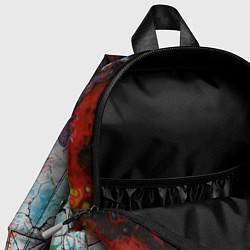 Детский рюкзак ЦветоТрэш, цвет: 3D-принт — фото 2