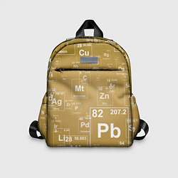 Детский рюкзак Pb - таблица Менделеева, цвет: 3D-принт