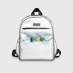 Детский рюкзак Нежность Зимний пейзаж, цвет: 3D-принт