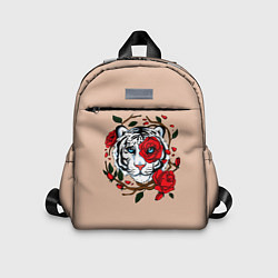 Детский рюкзак White Tiger Symbol, цвет: 3D-принт