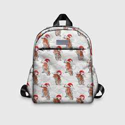 Детский рюкзак Тигр Закат Волны, цвет: 3D-принт