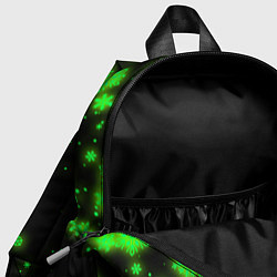 Детский рюкзак НОВОГОДНИЙ MINECRAFT ГЕРОИ ИГРЫ, цвет: 3D-принт — фото 2