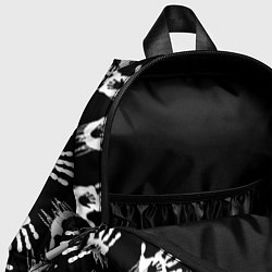 Детский рюкзак Death Stranding паттерн логотипов, цвет: 3D-принт — фото 2