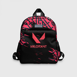 Детский рюкзак Valorant паттерн, цвет: 3D-принт