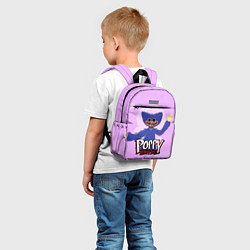 Детский рюкзак POPPY PLAYTIME ИГРА ПОППИ ПЛЕЙТАЙМ ХАГГИ ВАГГИ, цвет: 3D-принт — фото 2