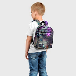Детский рюкзак Инженерия, цвет: 3D-принт — фото 2