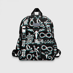 Детский рюкзак ТОКИЙСКИЕ МСТИТЕЛИ ГЛИТЧ, GLITCH, цвет: 3D-принт