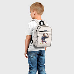 Детский рюкзак Мбаппе стремительный, цвет: 3D-принт — фото 2