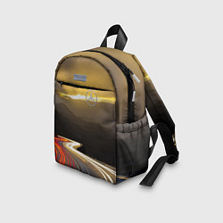 Детский рюкзак Ночная трасса, Мерседес, цвет: 3D-принт — фото 2