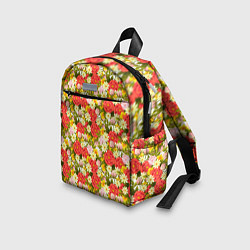 Детский рюкзак Красочный Цветочный Фон, цвет: 3D-принт — фото 2