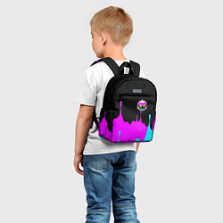 Детский рюкзак 6IX9INE Подтеки Красок, цвет: 3D-принт — фото 2