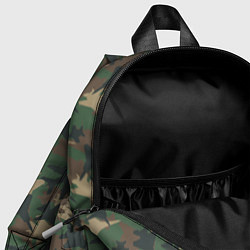 Детский рюкзак Самолёты камуфляж, цвет: 3D-принт — фото 2