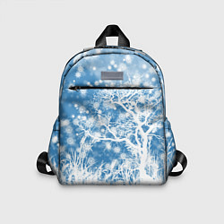Детский рюкзак Коллекция Зимняя сказка Зимний пейзаж W-1, цвет: 3D-принт