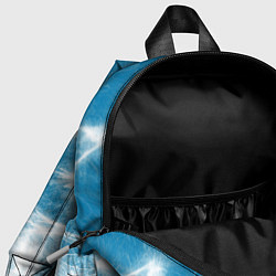 Детский рюкзак Коллекция Зимняя сказка Снег Абстракция S-4, цвет: 3D-принт — фото 2