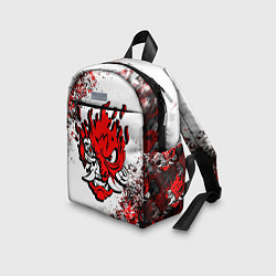 Детский рюкзак SAMURAI CYBERPUNK 2077 RED LOGO, цвет: 3D-принт — фото 2