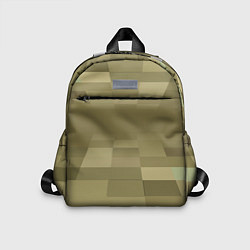 Детский рюкзак Пиксельный военный фон, цвет: 3D-принт