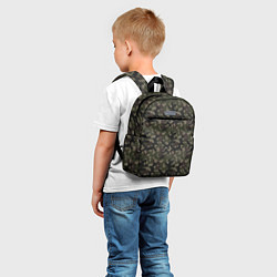 Детский рюкзак Лесной Охотничий Камуфляж, цвет: 3D-принт — фото 2