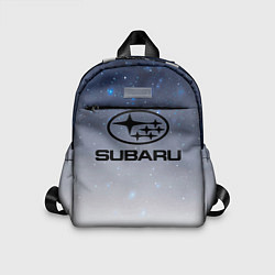 Детский рюкзак SUBARU авто, супер, цвет: 3D-принт