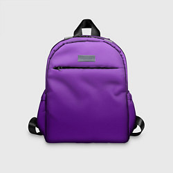 Детский рюкзак Красивый фиолетовый градиент, цвет: 3D-принт