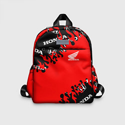Детский рюкзак Honda нарисованный огонь, цвет: 3D-принт