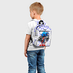 Детский рюкзак СОНИК EXE ТЕМНЫЙ СОНИК, цвет: 3D-принт — фото 2