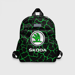 Детский рюкзак Skoda трещины, цвет: 3D-принт