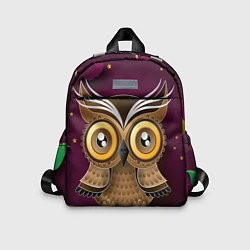 Детский рюкзак Сказочная совушка, цвет: 3D-принт