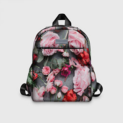 Детский рюкзак Цветочное полотно, цвет: 3D-принт