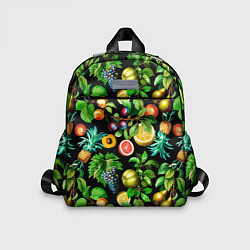 Детский рюкзак Сочные фрукты - персик, груша, слива, ананас
