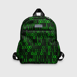 Детский рюкзак Бинарный Код Binary Code, цвет: 3D-принт