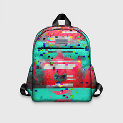 Детский рюкзак Fashion glitch 2088, цвет: 3D-принт