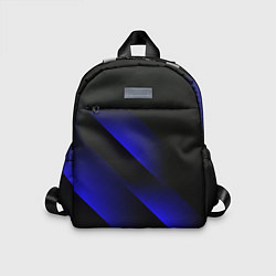 Детский рюкзак Blue Fade 3D Синий градиент, цвет: 3D-принт