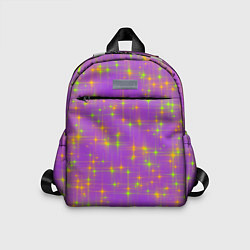 Детский рюкзак Космос, лиловое звёздное небо