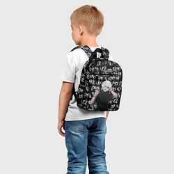 Детский рюкзак ХРУСТ ПАЛЬЦЕВ ТОКИЙСКИЙ ГУЛЬ, цвет: 3D-принт — фото 2