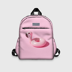 Детский рюкзак Flamingos Розовый фламинго, цвет: 3D-принт