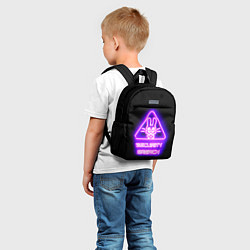 Детский рюкзак Five Nights at Freddys: Security Breach логотип, цвет: 3D-принт — фото 2