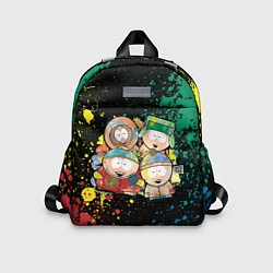 Детский рюкзак Мультфильм Южный парк персонажи South Park, цвет: 3D-принт