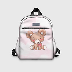 Детский рюкзак Плюшевый мишка игрушка, цвет: 3D-принт