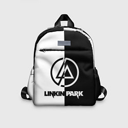 Детский рюкзак Linkin Park ЧБ, цвет: 3D-принт