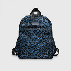 Детский рюкзак Синяя леопардовая шкура