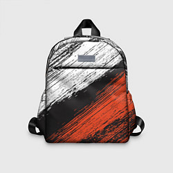 Детский рюкзак БЕЛО-РЫЖИЙ ГРАНЖ, цвет: 3D-принт