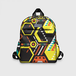 Детский рюкзак Schematic abstraction, цвет: 3D-принт
