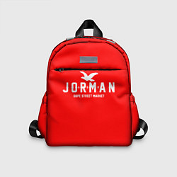 Детский рюкзак Узор Red Jorman Air Dope Street Market, цвет: 3D-принт