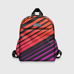 Детский рюкзак Линии градиентGradient Polygon Lines