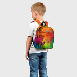 Детский рюкзак Color pattern Fashion 2024, цвет: 3D-принт — фото 2