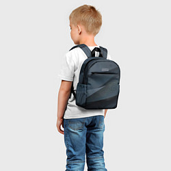 Детский рюкзак Абстракция с темным фоном, цвет: 3D-принт — фото 2