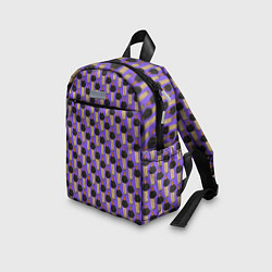 Детский рюкзак Свидетель из Фрязино фиолетовый, цвет: 3D-принт — фото 2